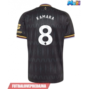 Lacne Muži Futbalové dres Aston Villa Boubacar Kamara #8 2026-27 Krátky Rukáv - Preč